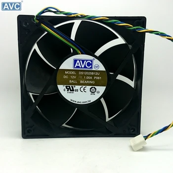 Original Pentru AVC DS12025B12U 12025 12V 1.05 O fPWM de aer de mare volum caz fan