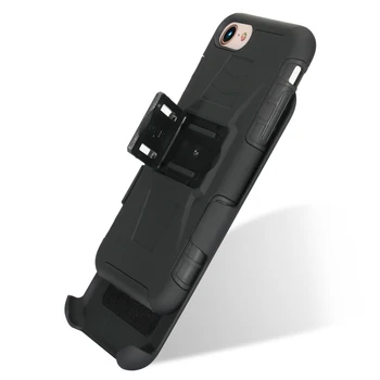 Armura Pentru fundas iPhone 7 7 Plus Armura Caz Pentru coque iPhone 5s SE Caz + Curea Titular Clip