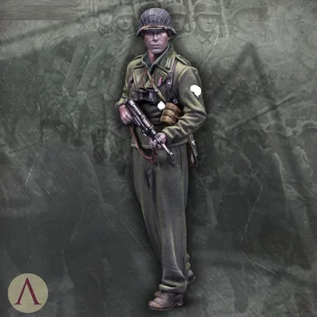 1/35-al doilea Război Mondial soldații, figura 2, Rasina Model soldat GK, Subiect de-al doilea Război Mondial, Neasamblate și nevopsite kit
