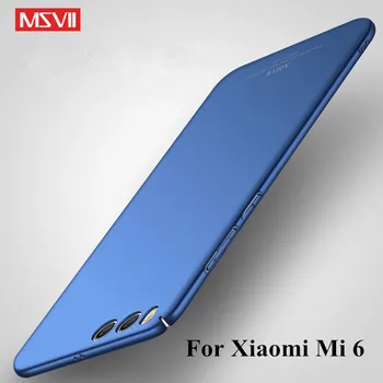 MSVII caz de Lux Pentru Xiaomi mi6 caz pentru xiomi km 6 pro caz Greu Mată PC Capacul din Spate 360 Protecție Completă M6 M 6 cazuri de telefon