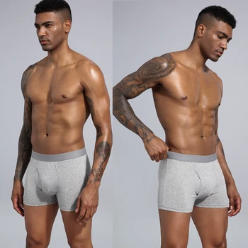 Lenjerie pentru bărbați Boxeri Pachet pantaloni Scurți din Bumbac Boxershorts Chiloți pentru Bărbați Chiloți Boxer cuecas masculina