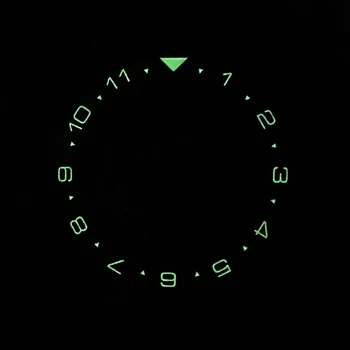 Scară luminos Bezel 38mm Bezel Ceramica Introduce Pentru Seiko Dial Prospex Fata Ceas Ceasuri Înlocui Accesorii Colorate Inel GMT