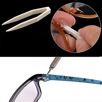 NEAMU-Ochelari ochelari de soare Kit de Reparare cu Șuruburi Pensete Șurubelniță Mică Mini Șuruburi Nuci Sortiment Ochelari de Reparare Nas Tampoane