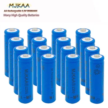 Noi Ieftine MJKAA NI-MH AA 2300Mah 1.2 V Baterie Reîncărcabilă Este Potrivit Pentru Lanterna LED-uri Mecanice Modul