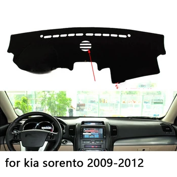 Pentru Kia sorento 2009 2010 2011 2012 tabloul de bord mat pad de Protecție Umbra Pernă Pad interior autocolant auto accesorii coafura