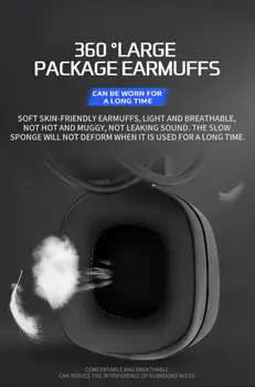 S100 7 Culoare Lumină de Respirație Calculator set de Căști cu Fir Căști 7.1 RGB cu iluminare din spate Cască de E-sport Jocuri cu Cască Cu Microfon