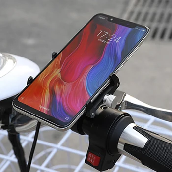 GUB G 85E Biciclete Suport de Telefon cu Incarcator USB Aliaj de Aluminiu MTB Biciclete Rutier Smartphone Sta Chargable Ghidon Telefon Suport