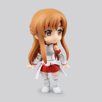 Anime-ul Sword Art Online Asuna PVC figurina de Colectie Model de păpușă jucărie 10cm 017#