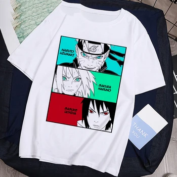 Naruto Uzumaki T-Shirt Femei Harajuku Vara cu Maneci Scurte Anime Grafic T-Shirt 2020 Femei T-Shirt Îmbrăcăminte Tee Femeie T-Shirt