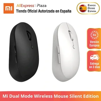 Xiaomi Mi Dual Mode Wireless Mouse-Ul Silent Edition,Bluetooth 2.4 GHz, Două Butoane Laterale Originale Versiune Globală