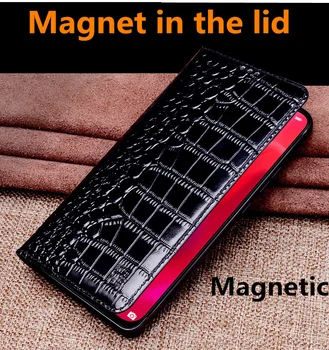High-end din Piele Magnetica Toc Cover Pentru Sony Xperia 5/Sony Xperia 2/Sony Xperia 1 Caz de Telefon Kickstand Funda Etui