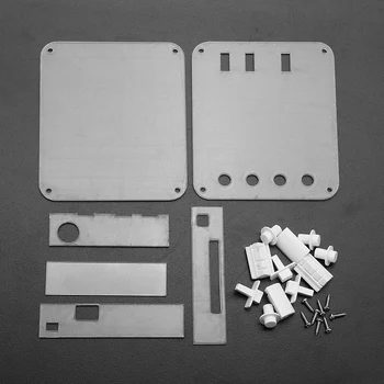 Acrilic Transparent Caz Locuințe Pentru JYETech 13805K DSO138mini DIY Osciloscop Digital Modulul Kit