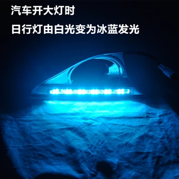 Styling auto LED DRL pentru Toyota Camry 2012-Lumini de Zi cu Zi cu Lampa de Semnalizare Estompat Funcția de Releu