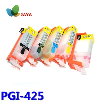 PGI425 CLI426 Refillable cartuș de cerneală Pentru Canon Pixma MG5240 MG5140 IP4840 IX6540 IP4940 MG5340 MX894 MX884 MX714 IX cu chips-uri