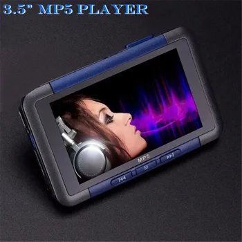 3.5 inch LCD HD MP5 Player Video Music Media MP4 Player Radio FM 1280 x 720 Suport MP3 AAC WMA WMV FLAC Înregistrare MIC,TF Slot