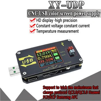 XY-UDP 15W Digital USB DC-DC Convertor CC CV 0.6-30V 5V 9V 12V 24V 2A Putere Modul Desktop Reglabil de alimentare Reglementate