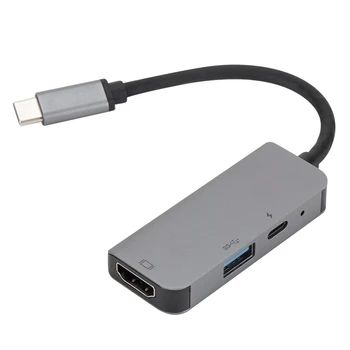 C USB HUB Tip C La 4K HDMI, Hub USB 3.0 Adaptor PD Portul de Încărcare pentru Pro Samsung Galaxy S8 Huawei P20 Pro