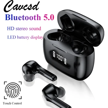 Wireless Căști Căști TWS Sport Cască Bluetooth 5.0 Căști Stereo Cu Microfon Headset rezistent la apa PK i9s tws