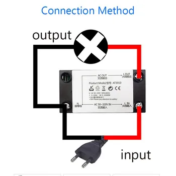 AT3010 AC50~320V 100A 3KKW Telefon App AC Metri Digital Tensiune de Metri indicator Alimentare a Contorului de Energie Voltmetru Ampermetru de Curent
