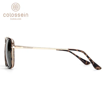 COLOSSEIN ochelari de Soare Pentru Femei Vintage Men Cadru Metalic de Protecție UV400 Gradient de Brand Designer de Ochelari de Soare Ochelari de sex Feminin