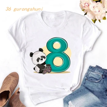 Vara topuri top alb harry styles ursi drăguț t-shirt harajuku kpop panda inima tricou kawaii vintage tricou femei 2020 tumblr