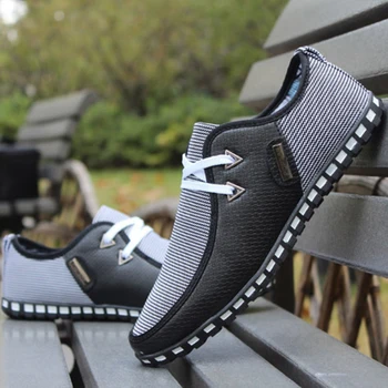 Afaceri pentru barbati pantofi casual 2020 moda pentru bărbați fund plat respirabil non-alunecare pantofi sport de conducere