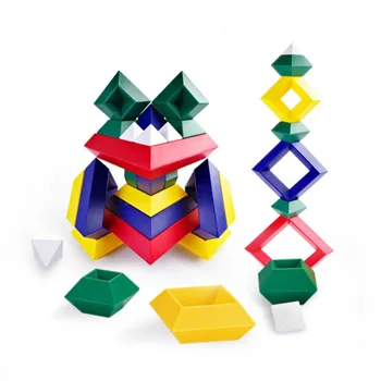 Piramida Bloc Jucării Inteligenta Copiilor Vis Turn Magie Creativă Asamblarea Combinație Înțelepciune Piramida Jucărie