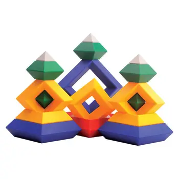 Piramida Bloc Jucării Inteligenta Copiilor Vis Turn Magie Creativă Asamblarea Combinație Înțelepciune Piramida Jucărie