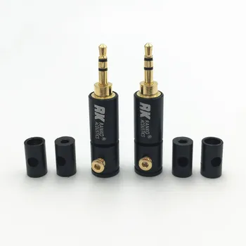 10buc 2,5 mm / 3.5 mm de sex Masculin Mufă pentru Căști 3 / 4 Poli Audio Stereo Jack pentru DIY Lipire Conector de Sârmă