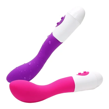 Concis 10 Viteza G Spot Vibrator Pentru Femei Clitoris cu Vibrator din Silicon AV Bagheta Erotic Jucarii Masturbari sex Feminin Șoc Produse pentru Sex