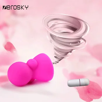 Zerosky Vibratoare Glonț Biberon Vibrator Stimulator Clitoris Biberon Fraier Pompa Vagin ventuza Erotice Jucarii Sexuale pentru Femei