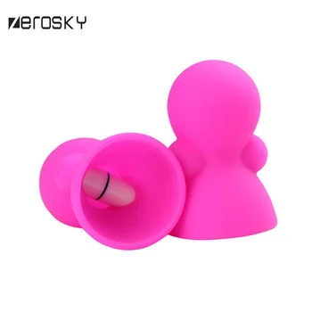 Zerosky Vibratoare Glonț Biberon Vibrator Stimulator Clitoris Biberon Fraier Pompa Vagin ventuza Erotice Jucarii Sexuale pentru Femei