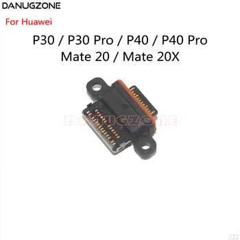 50PCS/Lot Pentru Huawei P30 P40 / P30 Pro / P40 PRO / Mate 20 20 X USB Port de Încărcare Priză Jack Mufa Incarcare Conector Dock