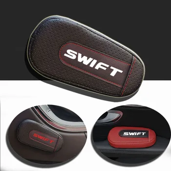 Pentru Suzuki Swift din Piele Moale Pernă Picior Genunchi Pad Cotiera Seat pad Susține Scaun Auto Accesorii
