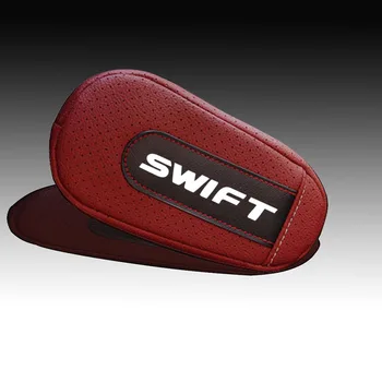 Pentru Suzuki Swift din Piele Moale Pernă Picior Genunchi Pad Cotiera Seat pad Susține Scaun Auto Accesorii