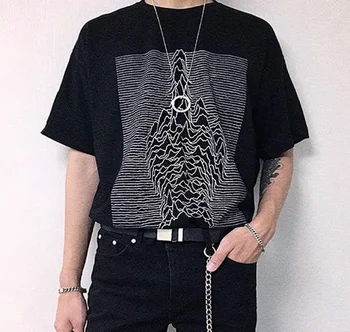 Sunfiz HJN Unisex Stil Grunge Degetul Mijlociu T-Shirt ' 90 Moda coreeană Street Wear Top Tumblr Moda Amuzant Tee