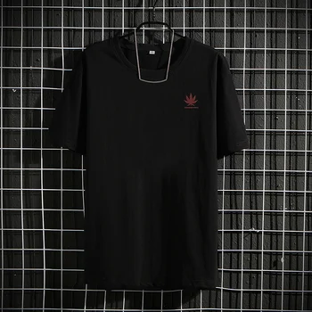 Men ' s T-shirt frunze de Arțar tipărite în 2020 vara casual amuzant Bumbac brand-îmbrăcăminte t camasa pentru barbati sportwear T-shirt harajuku sus