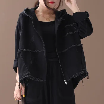 Femeile Lungi Casual Hanorac coreea Style Solid de Culoare supradimensionate jachete si paltoane cu ridicata T 016