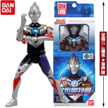 BANDAI Original, Autentic 17,5 cm Tiga Zero Jed Orb Ultraman Vocal Mixt Super Mobile Păpușă Jucărie Figura Model
