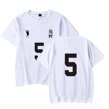 Haikyu!! Anime T shirt O-gât Guler Volei Băiat Cool Tricouri Topuri Tricou Maneci Scurte T-shirt Harajuku Moda de Vara Topuri