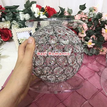 Consumabile de nunta glob de cristal acrilic suport tort desert masa de metal decor tort ornamente