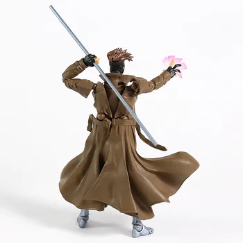 Uimitor Yamaguchi Revoltech Nr 012 Gambit PVC figurina de Colectie Model de Jucărie