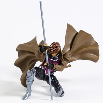 Uimitor Yamaguchi Revoltech Nr 012 Gambit PVC figurina de Colectie Model de Jucărie