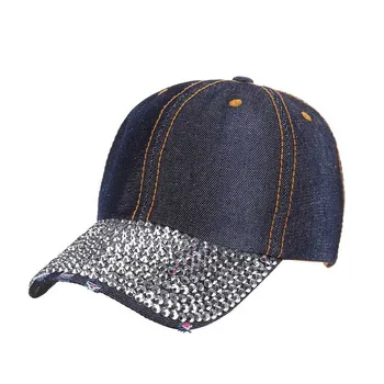 GD lux Sepci de Baseball 2017 Nou stil Pur bărbați și femei pălărie de soare stras pălării denim și bumbac snapback cap pălărie de hip-hop