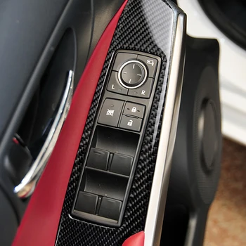 Pentru Lexus IS250/300/350/200T-2019 Masina din Fibra de Carbon Autocolant de Interior a Geamului Capacul Panoului Ornamental Styling Decalcomanii Autocolante