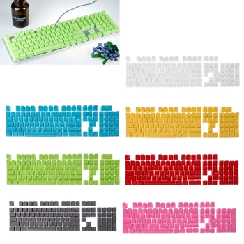 PBT 104 Keyscaps Cheie Doubleshot cu iluminare din spate Pentru Cherry MX Mecanice Keyboard KeyCap