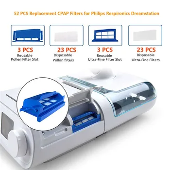 Medihealer CPAP Filtre de 52 De Pachete Compatibile cu Dreamstation dropshipping 2020 mai bune produse de vânzare