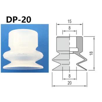 10BUC vid fraier manipulator gel de siliciu fraier Pneumatice Industria cap Mare seria DP gel de siliciu fraier