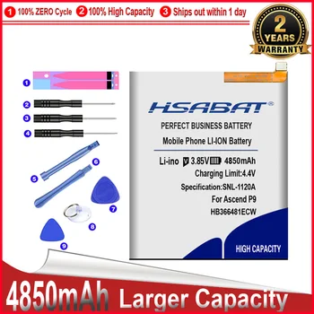 HSABAT HB366481ECW 4850mAh Acumulator pentru Huawei P9 5C (P9 G9 P10 p20 9 Lite)G9 Onoarea 8 /Onoarea 8 Lite/ Y6 II onoare 6c pro v9 juca