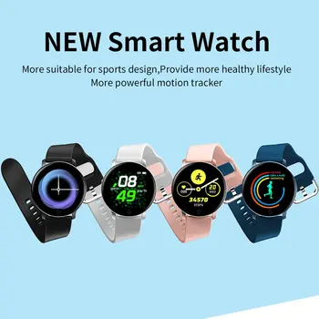 X9 Ceas Inteligent Bărbați Femei Sport 1.3 inch Ecran Color Monitor de Presiune sanguina Rata de Inima Tracker Pentru IOS Android Smart Bratara
